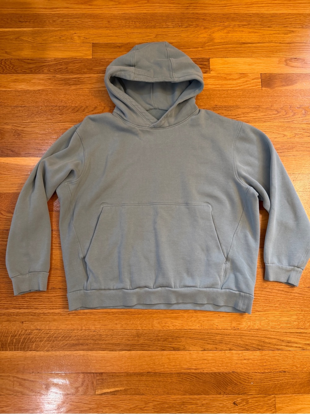 Lululemon Steady State Pullover Hoodie in Pale Green/Blue - Size Large
